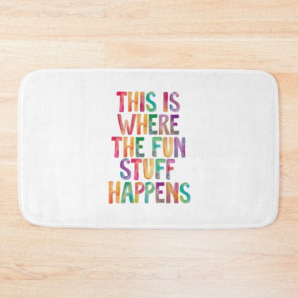 Item preview, This is Where The Fun Stuff Happens designed and sold by MotivatedType.