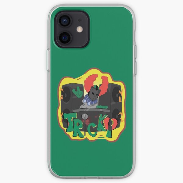 Tricky fnf mod character graffiti iPhone Soft Case