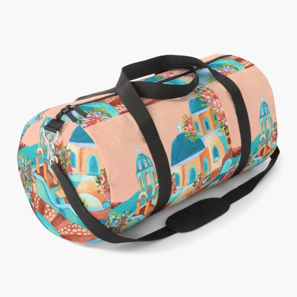 Item preview, Sunkissed Santorini - Handillustrated Travel Inspired Print designed and sold by CrackPotByCPS.