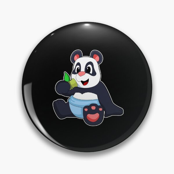Item preview, Panda as Baby with Bambus designed and sold by Snabdesign84.