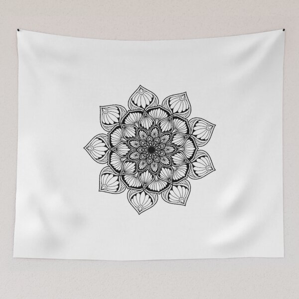 Item preview, Flower Mandala designed and sold by IshitaPoint.