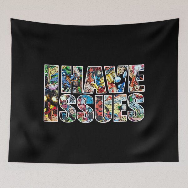 Item preview, Comic Book Collector T-ShirtI Have Issues designed and sold by HaReves.