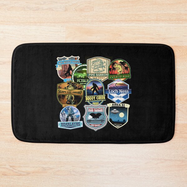 Item preview, Cryptids T-ShirtCryptid Travel Badges collection designed and sold by HaReves.