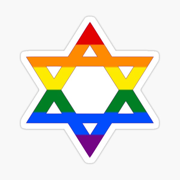 Skate Anime Character Pride Flag Stickers -  Israel