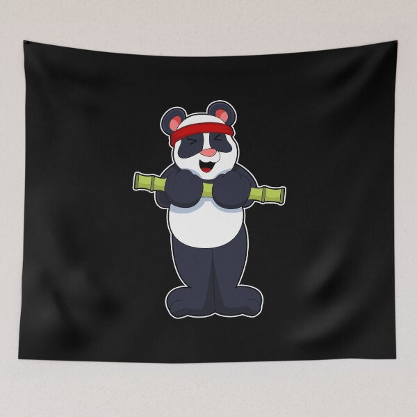 Item preview, Panda Workout Gymnastics Fitness designed and sold by Snabdesign84.