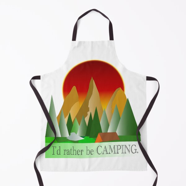 Item preview, I'd Rather Be Camping designed and sold by EdwardMonet.