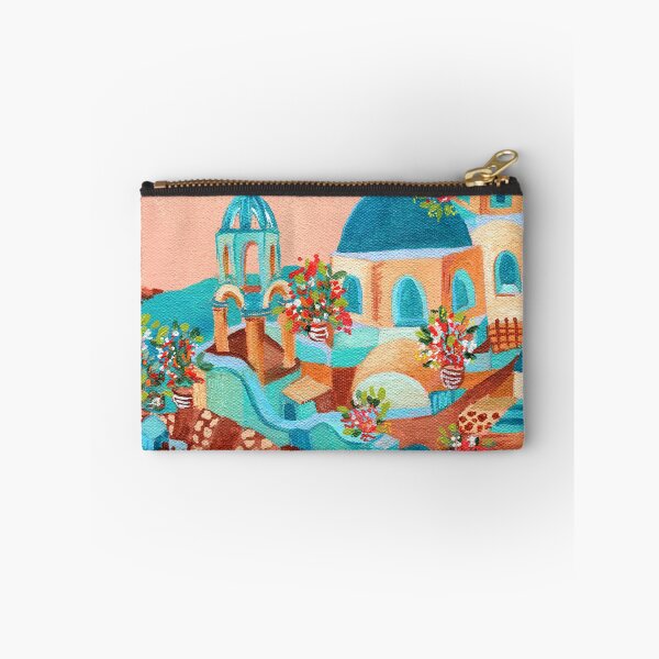 Item preview, Sunkissed Santorini - Handillustrated Travel Inspired  Print designed and sold by CrackPotByCPS.