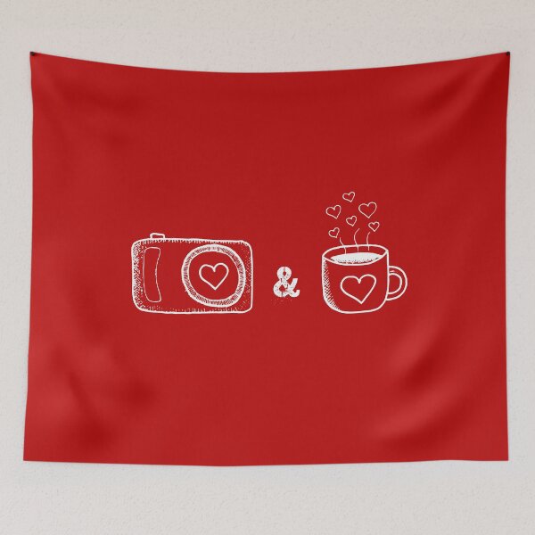 Item preview, All I need is coffee and my camera - minimalist design  designed and sold by Fatamimosh.