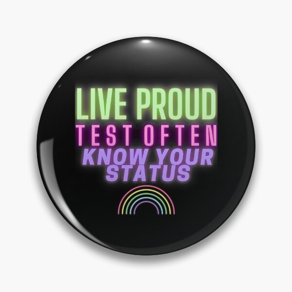 Item preview, Neon Pride Hiv Testing Hiv Sti T-ShirtNeon Pride designed and sold by HaReves.