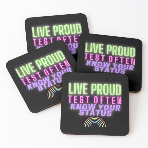 Item preview, Neon Pride Hiv Testing Hiv Sti T-ShirtNeon Pride designed and sold by HaReves.