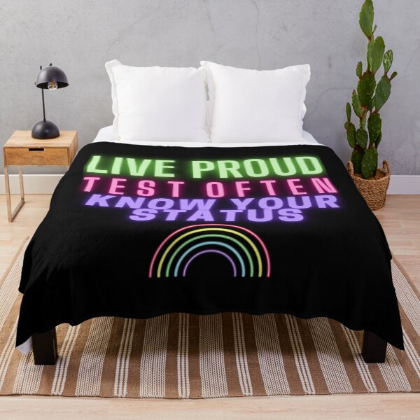 Item preview, Neon Pride Hiv Testing Hiv Sti T-ShirtNeon Pride designed and sold by HaReves.