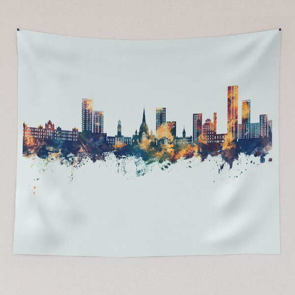 Item preview, Salford England Skyline designed and sold by ArtPrints.