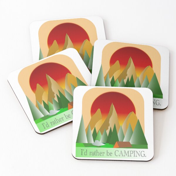 Item preview,  I'd Rather Be Camping 2 designed and sold by EdwardMonet.