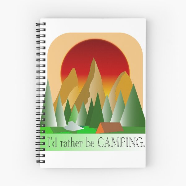 Item preview,  I'd Rather Be Camping 2 designed and sold by EdwardMonet.