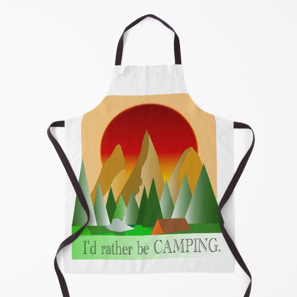 Item preview, I'd Rather Be Camping 2 designed and sold by EdwardMonet.