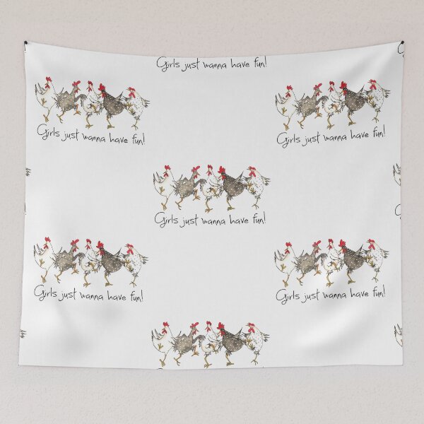 Item preview, Chickens just wanna have fun designed and sold by Jackchann.