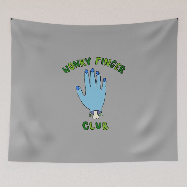 Item preview, wonky finger club designed and sold by fluffypunk.