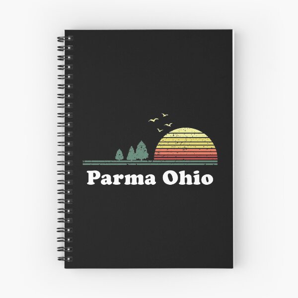 Item preview, Vintage Parma Ohio Sunset Souvenir Print designed and sold by eroscamila.