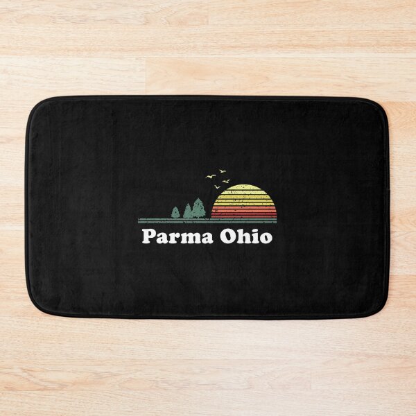 Item preview, Vintage Parma Ohio Sunset Souvenir Print designed and sold by eroscamila.