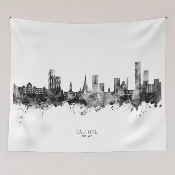 Item preview, Salford England Skyline designed and sold by ArtPrints.