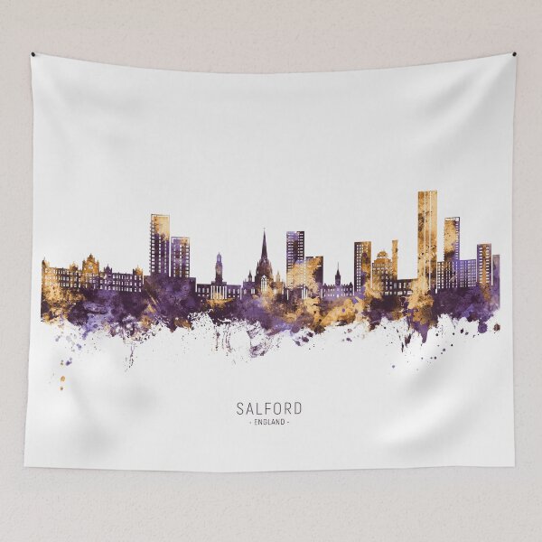 Item preview, Salford England Skyline designed and sold by ArtPrints.