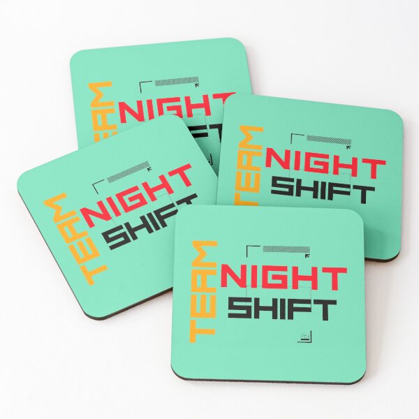 Item preview, Team Night Shift designed and sold by Polla-Shirt.