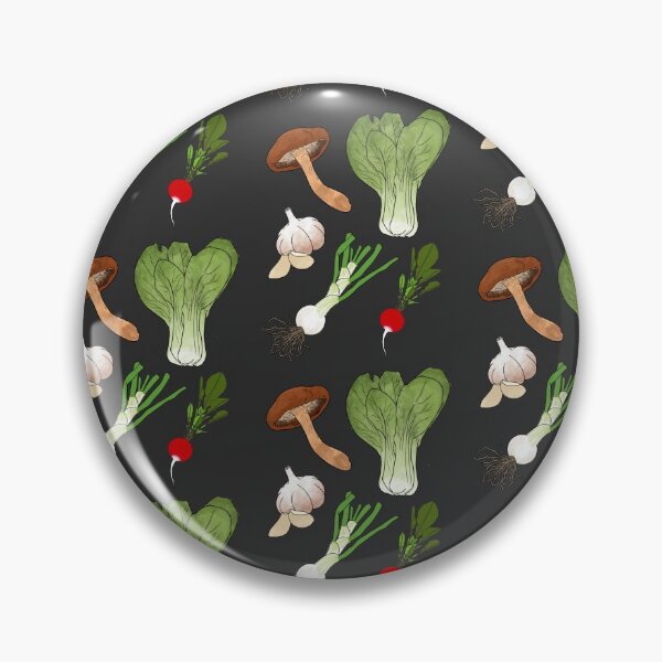 Item preview, Vegetable Produce Illustration Pattern designed and sold by 3ofwands.