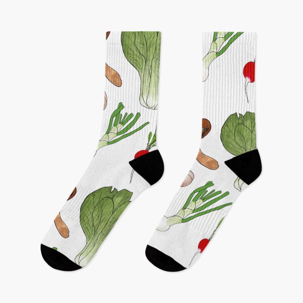 Item preview, Vegetable Produce Illustration Pattern designed and sold by 3ofwands.