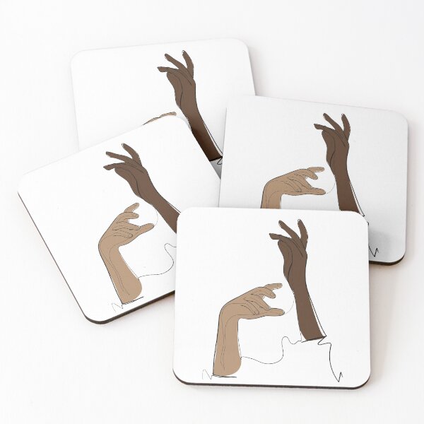 Item preview, Magical Black and Brown Hands designed and sold by ebzil studio.