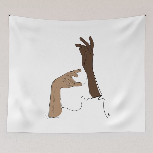 Item preview, Magical Black and Brown Hands designed and sold by ebzil studio.