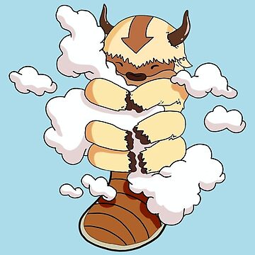 Artwork thumbnail, Appa With Clouds, Avatar The Last Airbender by TheOrbDesigns