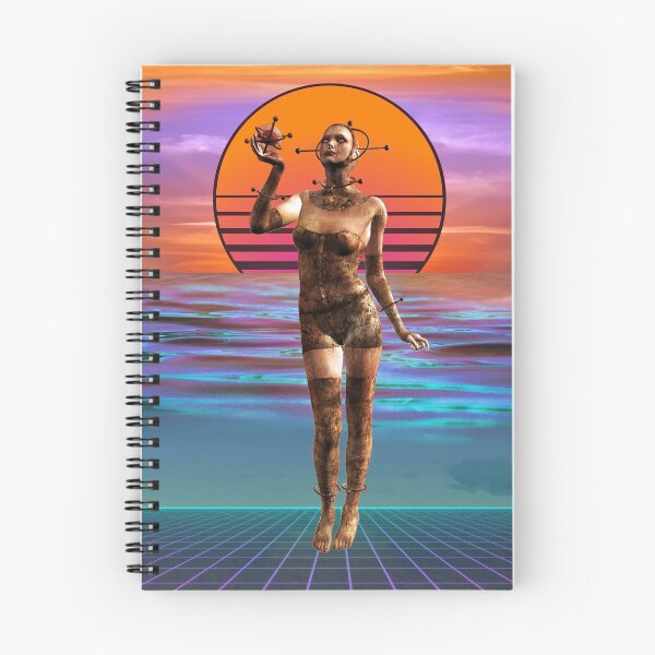 Item preview, Synthwave Sun Cyborg designed and sold by Zanimations.