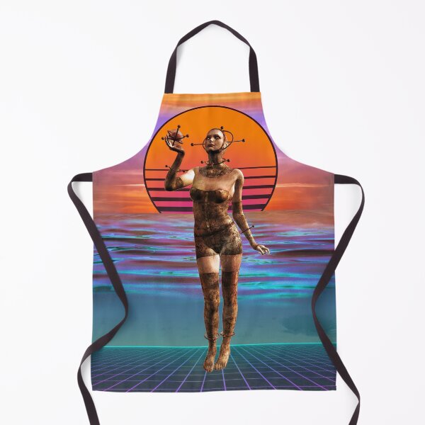 Item preview, Synthwave Sun Cyborg designed and sold by Zanimations.