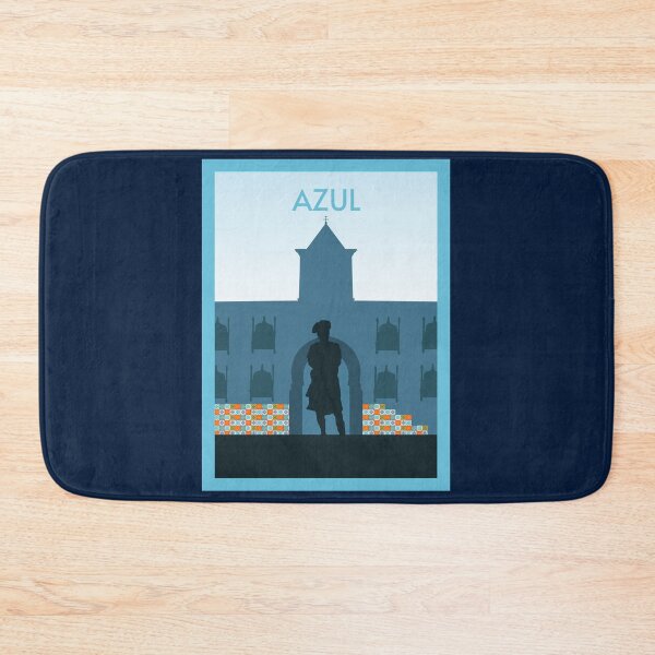 Item preview, Azul - Board Games - Minimalist Travel Poster Style - Board Game Art designed and sold by MeepleDesign.