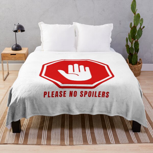 Item preview, Please No Spoilers designed and sold by Chanchane Store.