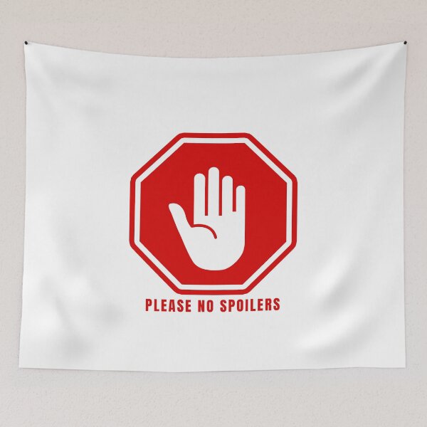 Item preview, Please No Spoilers designed and sold by Chanchane Store.