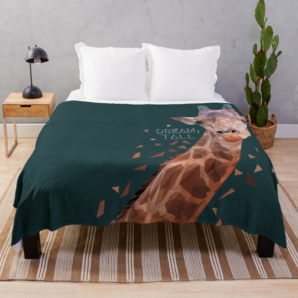 Item preview, Polygonal illustration art of giraffe. designed and sold by MOLZart.