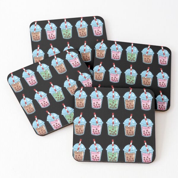 Item preview, Bubble Tea Sticker Pack Pattern designed and sold by keeleypost.