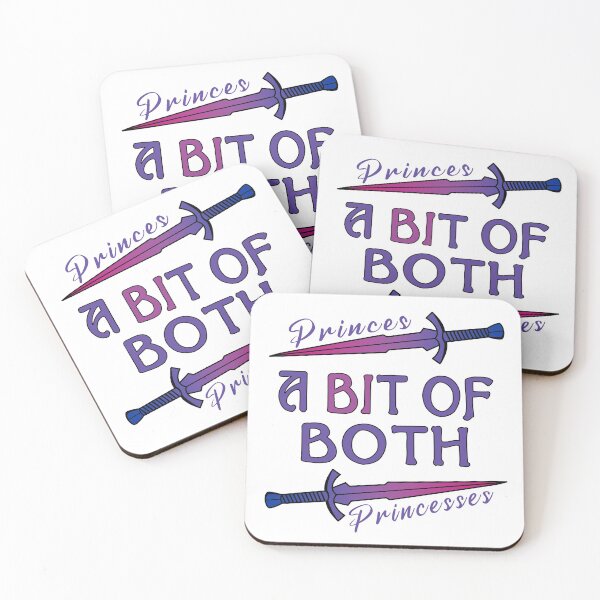 Item preview, Bisexual Trickster Princes and Princesses  “A Bit of Both” designed and sold by MinaMonsterMash.