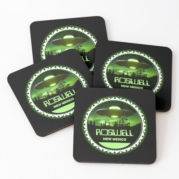 Artikelvorschau, Roswell T-ShirtRoswell New Mexico Travel Badge entworfen und verkauft von HaReves.