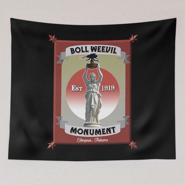 Item preview, Weird Al T-ShirtBoll Weevil Monument designed and sold by HaReves.