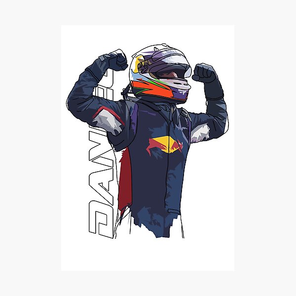 Daniel Ricciardo Photographic Print