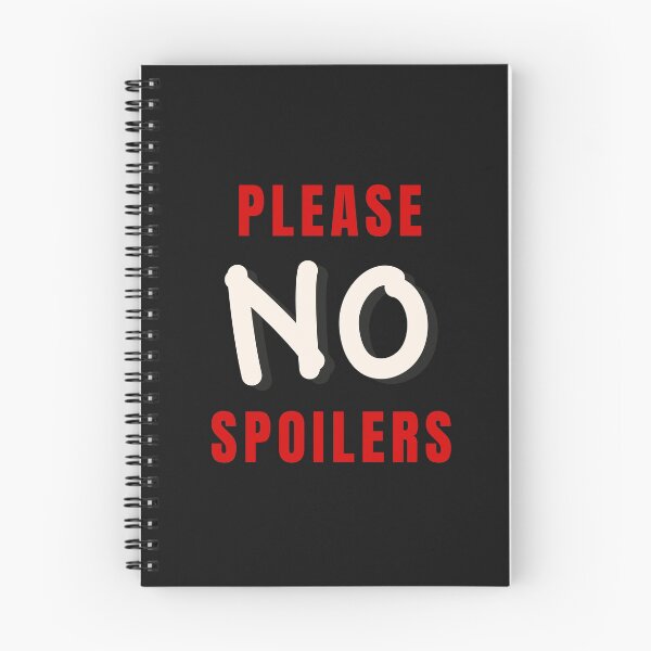 Item preview, Please No Spoilers designed and sold by Chanchane Store.