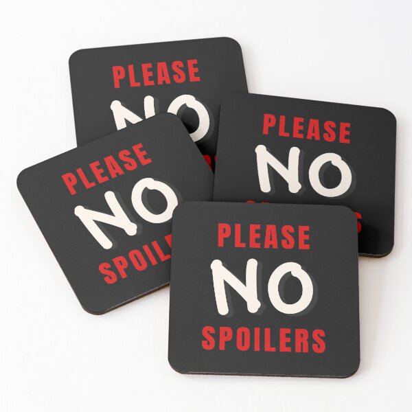 Item preview, Please No Spoilers designed and sold by Chanchane Store.