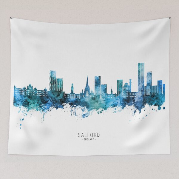 Item preview, Salford England Skyline designed and sold by ArtPrints.