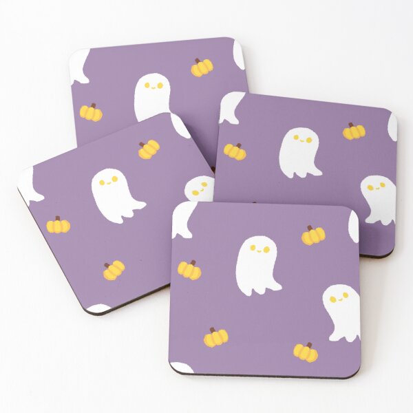 Item preview, cute ghost and pumpkin designed and sold by Jidapha.