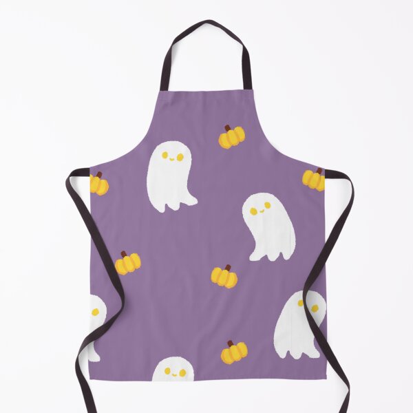 Item preview, cute ghost and pumpkin designed and sold by Jidapha.