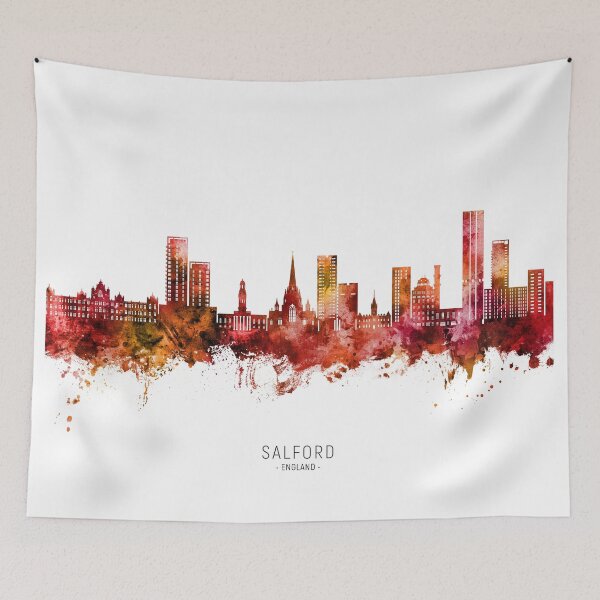 Item preview, Salford England Skyline designed and sold by ArtPrints.