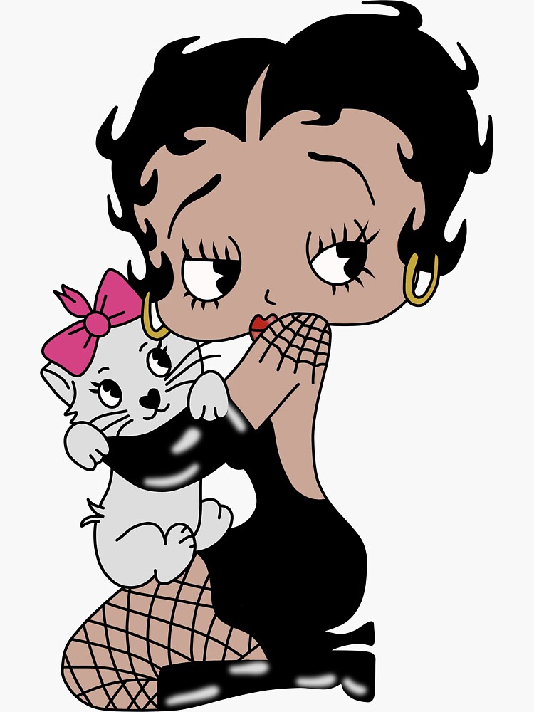 Boop Betty Love Stickers for Sale | Redbubble
