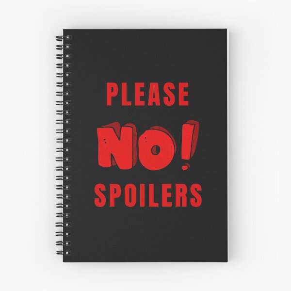 Item preview, Please No Spoilers designed and sold by Chanchane Store.